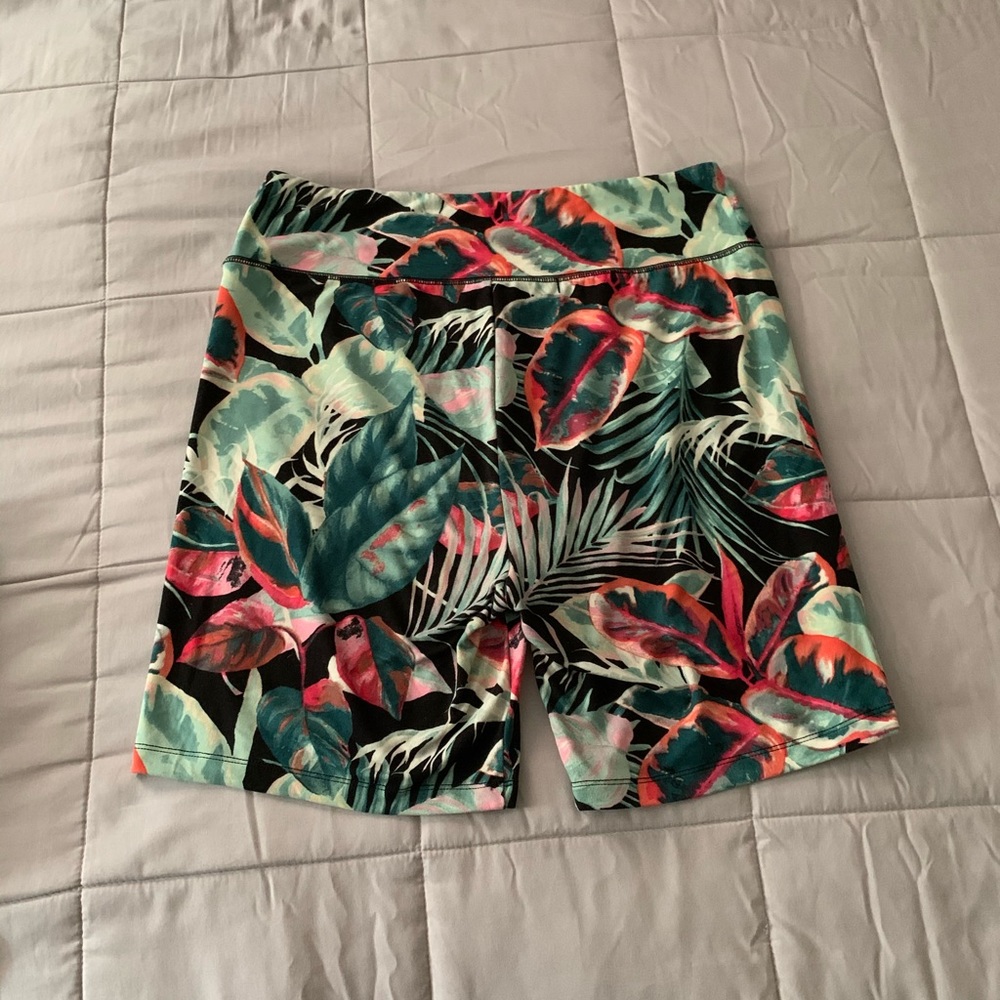 Tropical American Eagle Bike Shorts - Picture 2 of 4